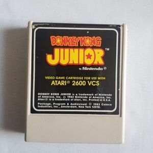 1983 Donkey Kong Junior Atari 2600 Video Game